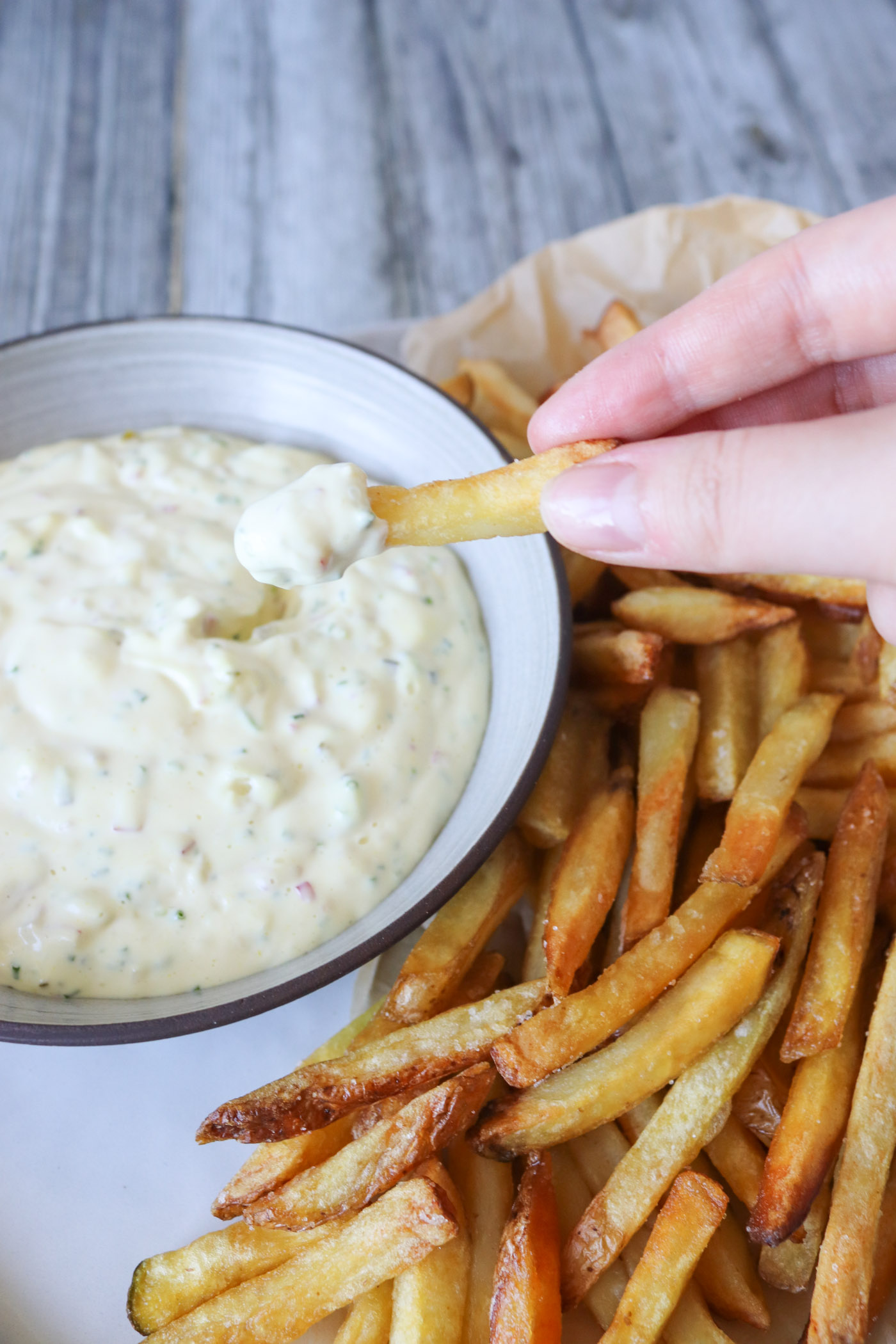 Dip Til Fritter - Opskrift På Dip Til Pommes Frites