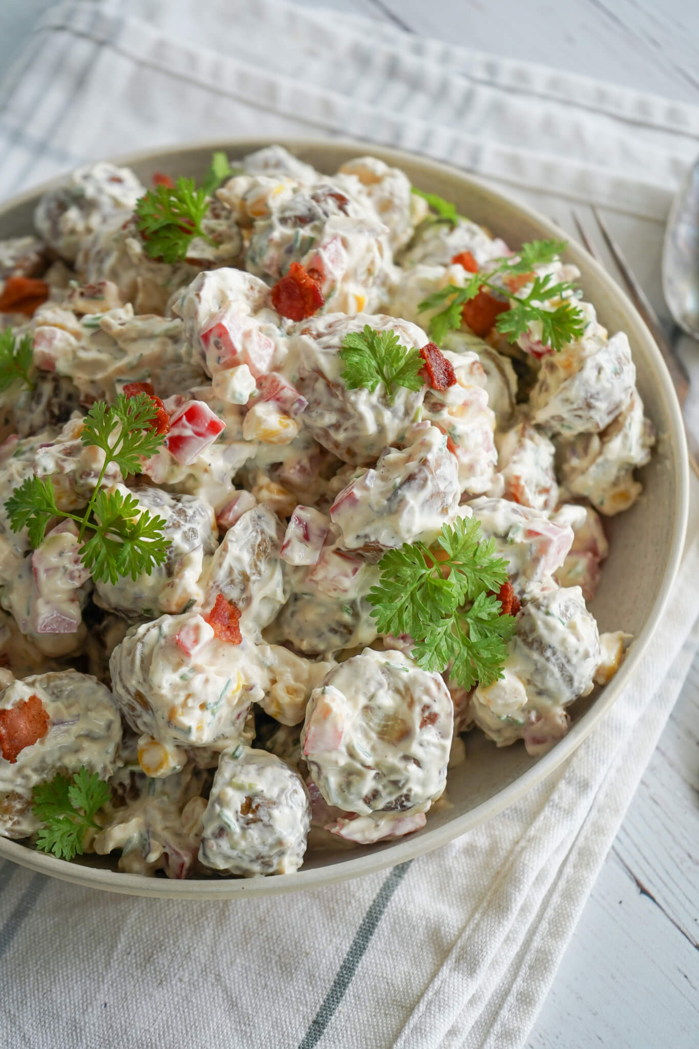 Kartoffelsalat Med Pikantost