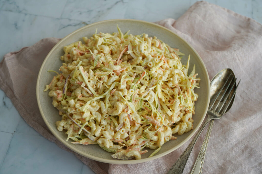 Macaroni Bearnaise Coleslaw