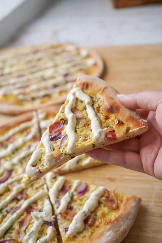 Flammkuchen bearnaise