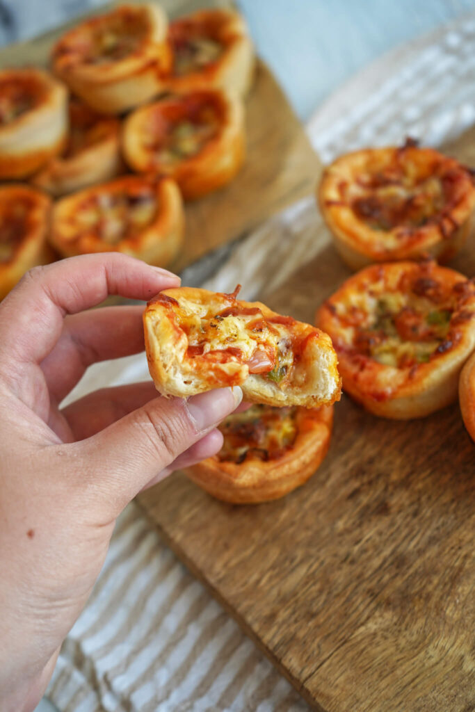 Mini deep pan pizza