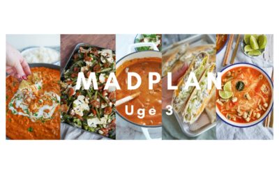 Madplan uge 3