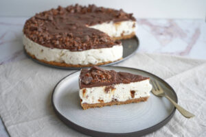 Luksus daim cheesecake