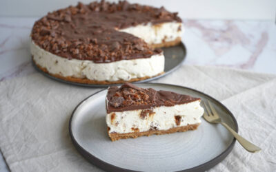 Luksus daim cheesecake