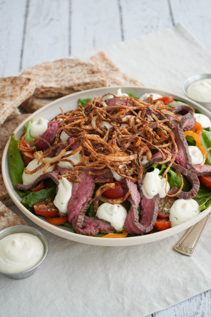 Bøf bearnaise salat