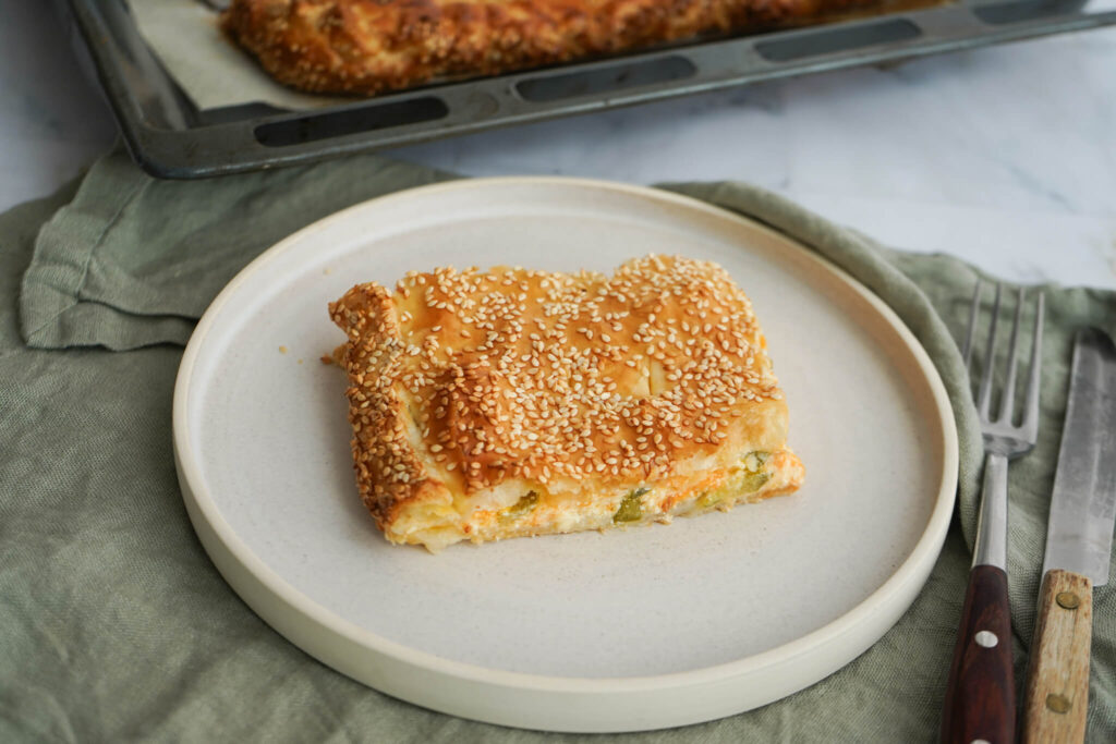 Chili cheese top butterdejstærte