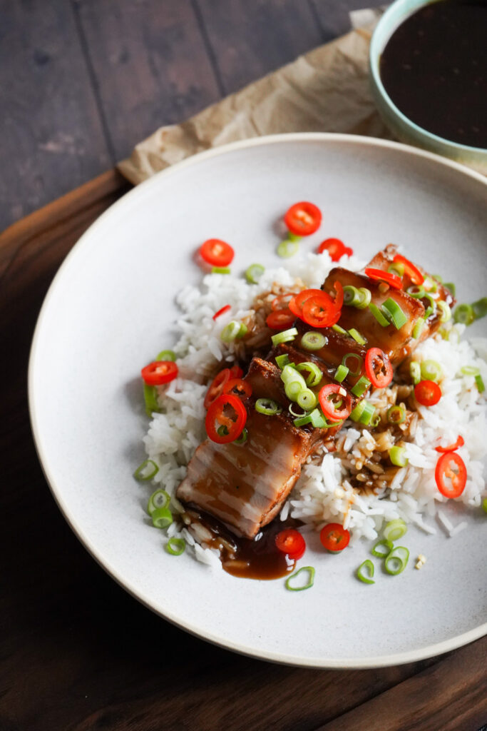 Ribbensteg Med Teriyakisauce