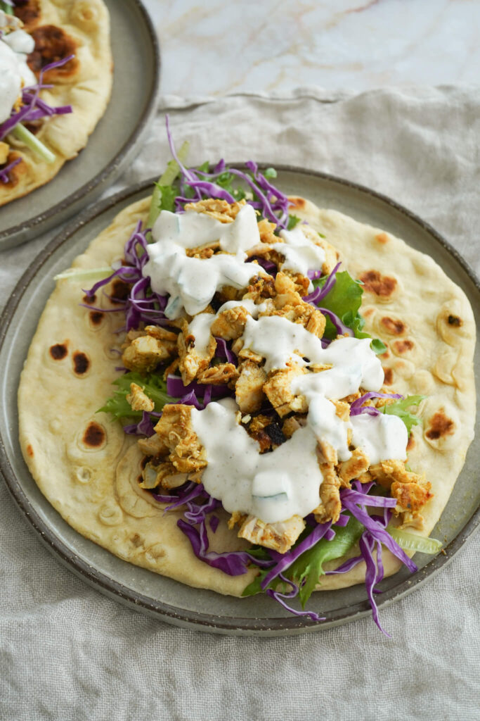 Tandoori kylling wraps
