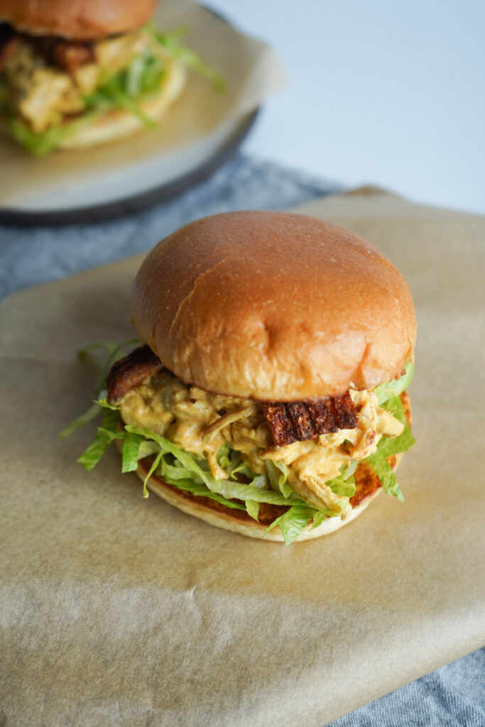 Pulled Ribbenstegs Burger