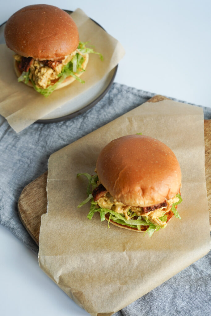 Pulled Ribbenstegs Burger