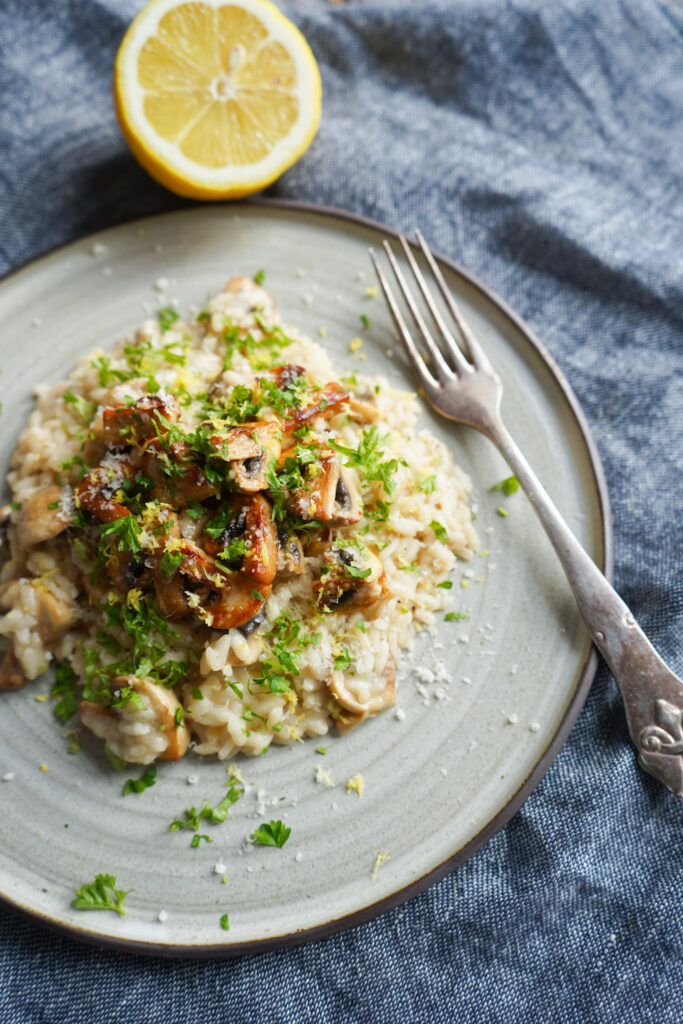 Risotto Med Svampe