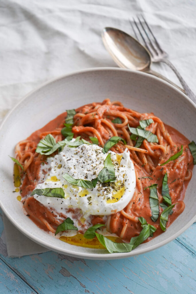 Spaghetti Med Vodkasauce