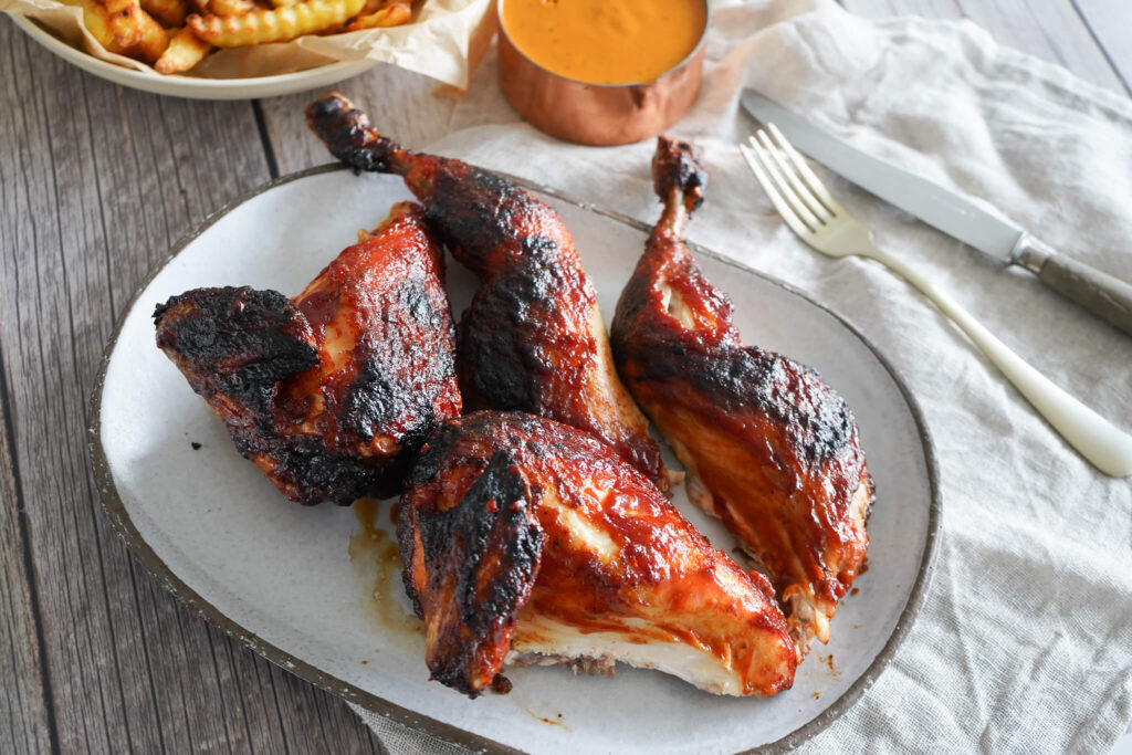 Grillet BBQ Kylling