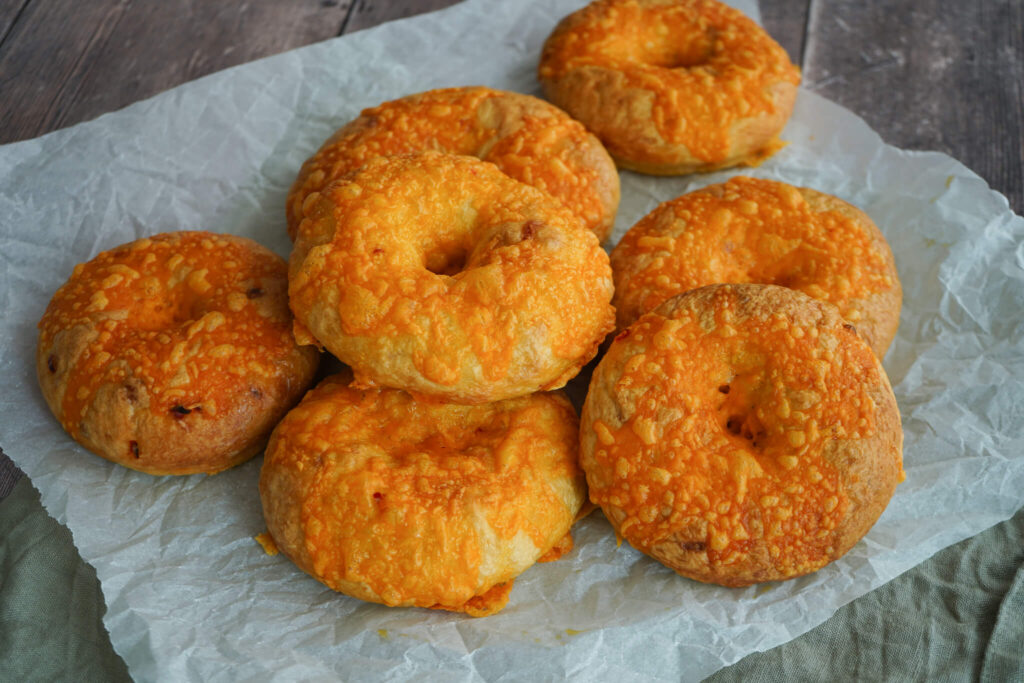Bagels Med Ost Og Chili