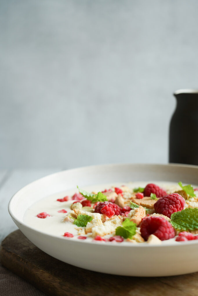 Koldskål Med Creme Anglaise