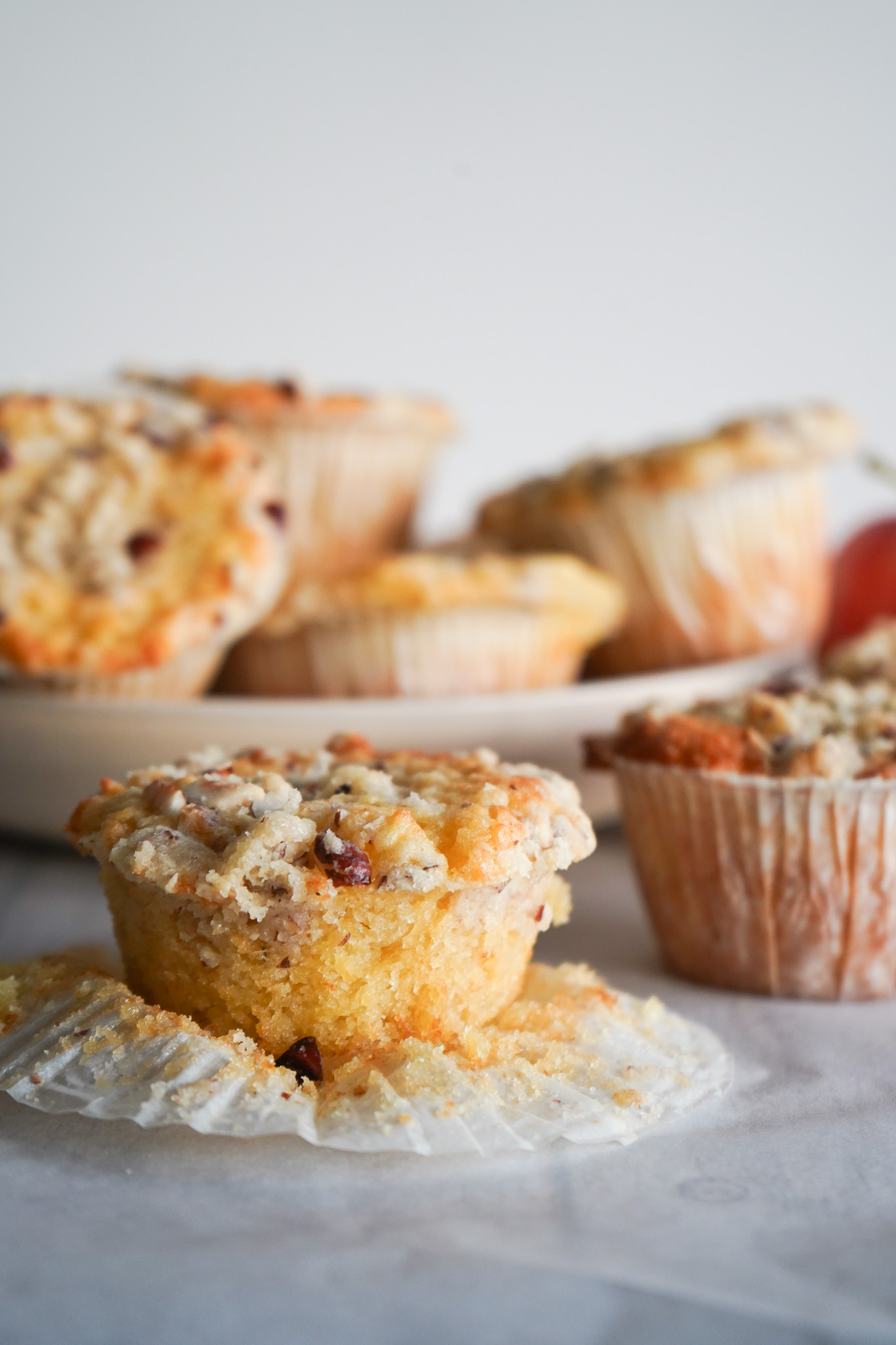 Æblemuffins Med Marcipan