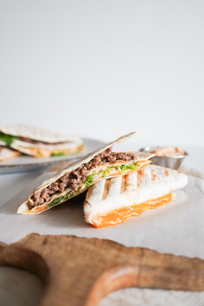 Big Mac Quesadillas