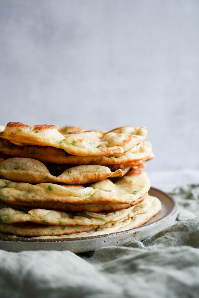 Naan Med Urter Og Hvidløg