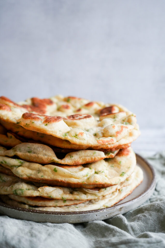 Naan Med Urter Og Hvidløg