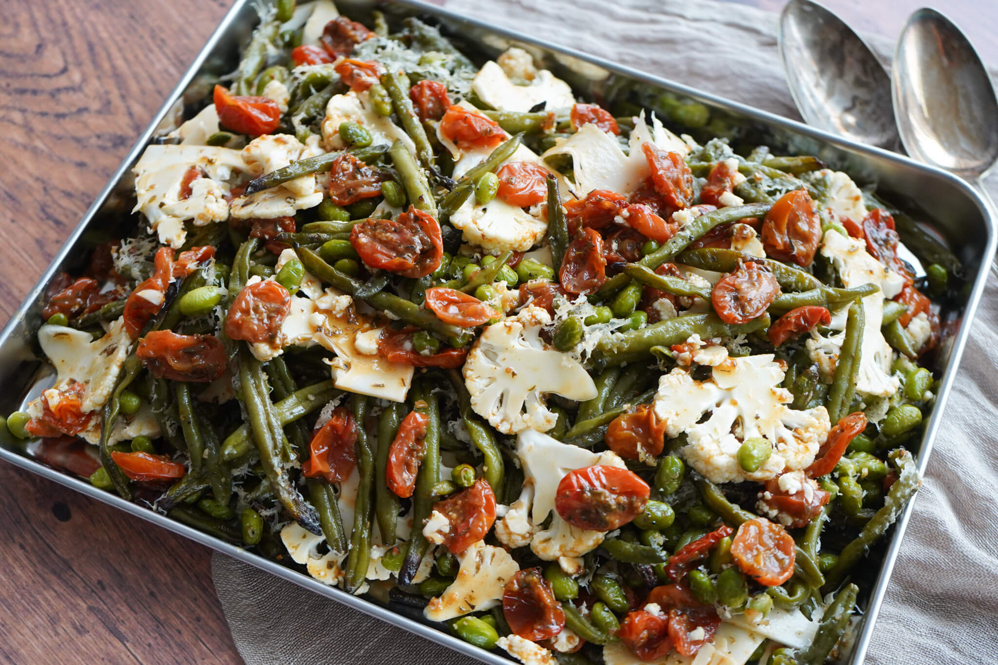 Bønnesalat med edamame bønner