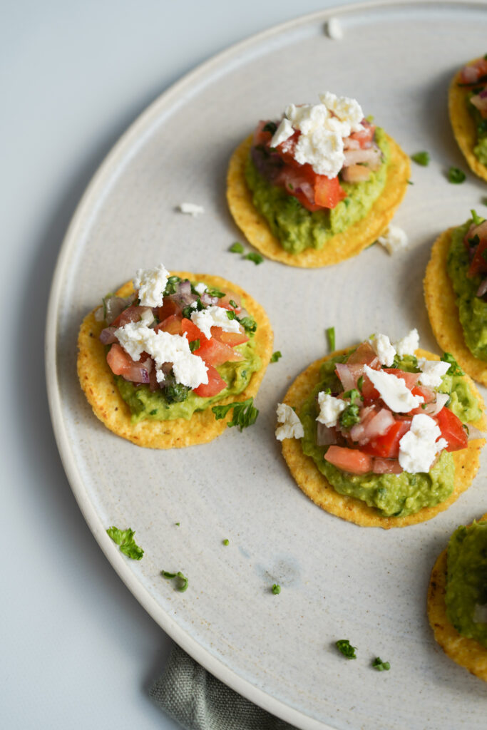 Tostadas Med Hummus