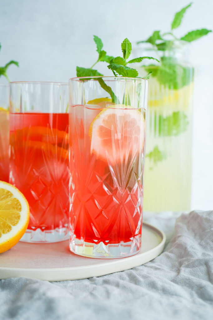 Sommerdrink Med Lemonade Og Vodka