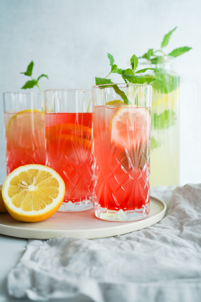 Sommerdrink Med Lemonade Og Vodka