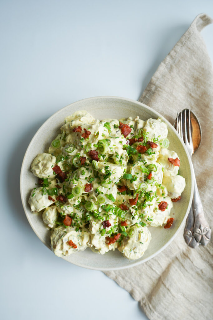 Kartoffelsalat Med Karrydressing