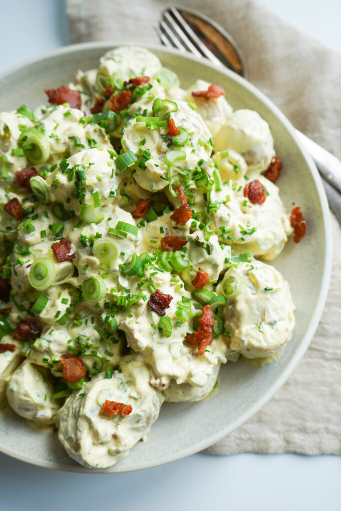 Kartoffelsalat Med Karrydressing