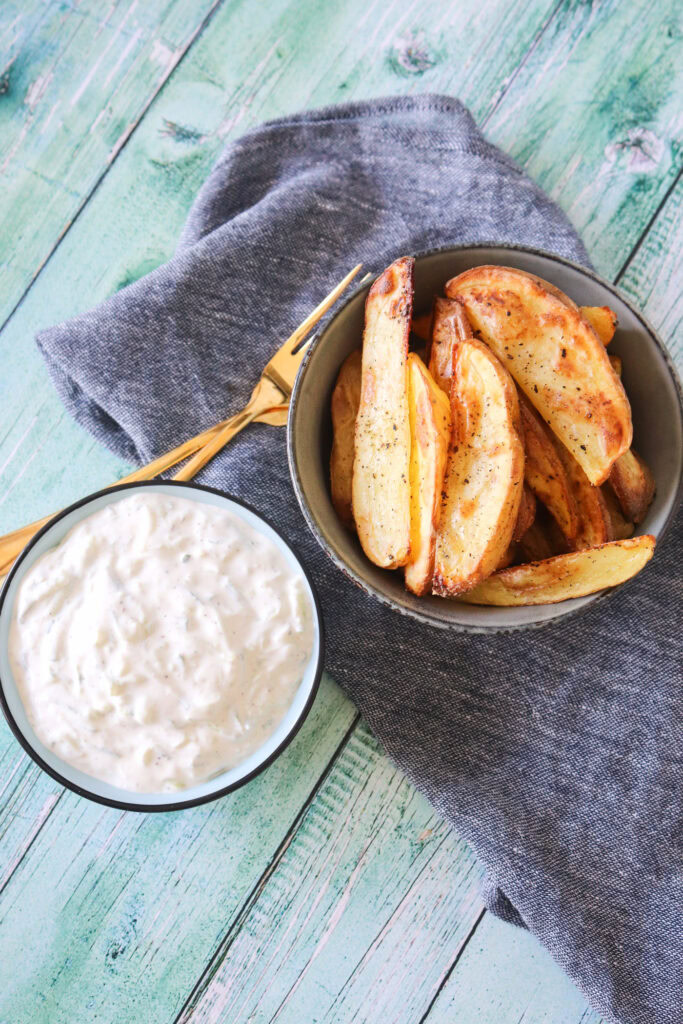 Tzatziki Dip Med Feta - Fantastisk Til Kartofler Og Brød