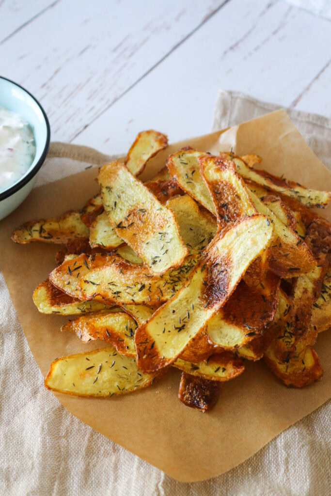 Hjemmelavet Chips I Ovnen - Sprøde Ovnbagte Chips