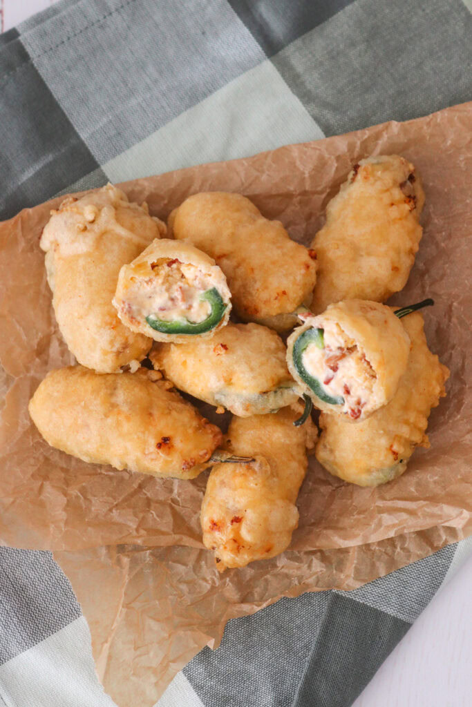 Jalapeños Popper - Fyldte Jalapeños Med Flødeost, Cheddar Og Bacon