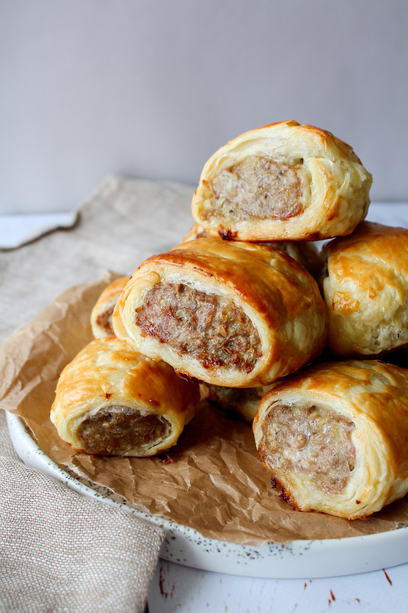 Engelske Pølsehorn - Sausage Rolls