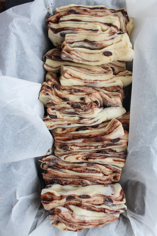 Chokolade Pull-Apart Brød