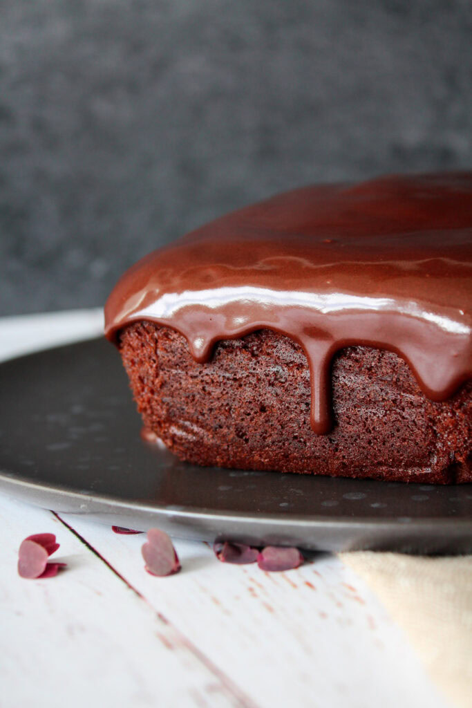 Chokolade Banankage Med Baileysglasur