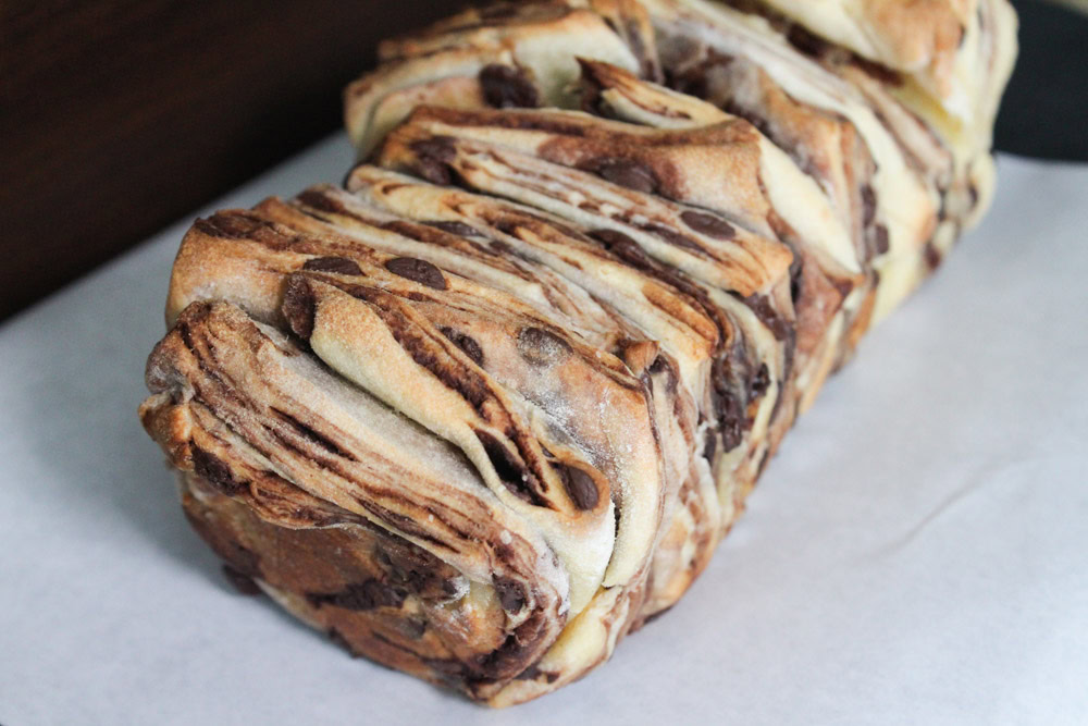 Chokolade Pull-Apart Brød
