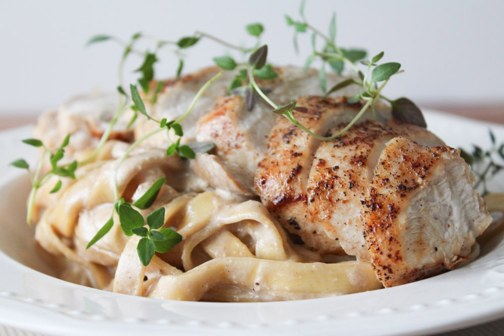 Pasta Med Champignonsauce