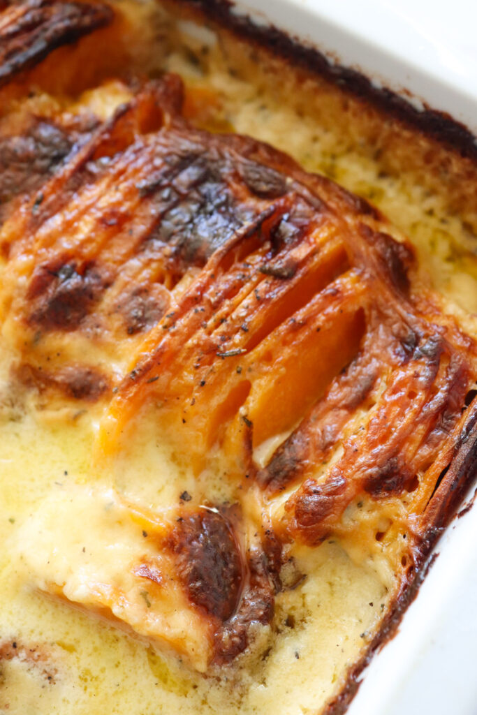 Flødekartofler Med Søde Kartofler - Sweet Potato Bake
