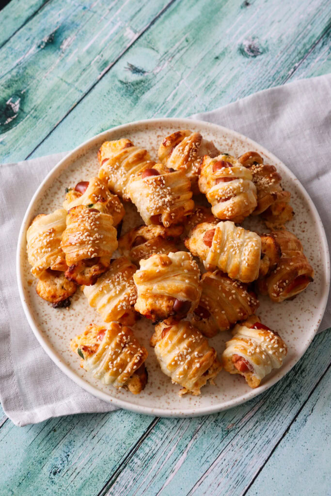 Jalapeño Poppers Mini Pølsehorn Med Butterdej - Sprøde Snacks