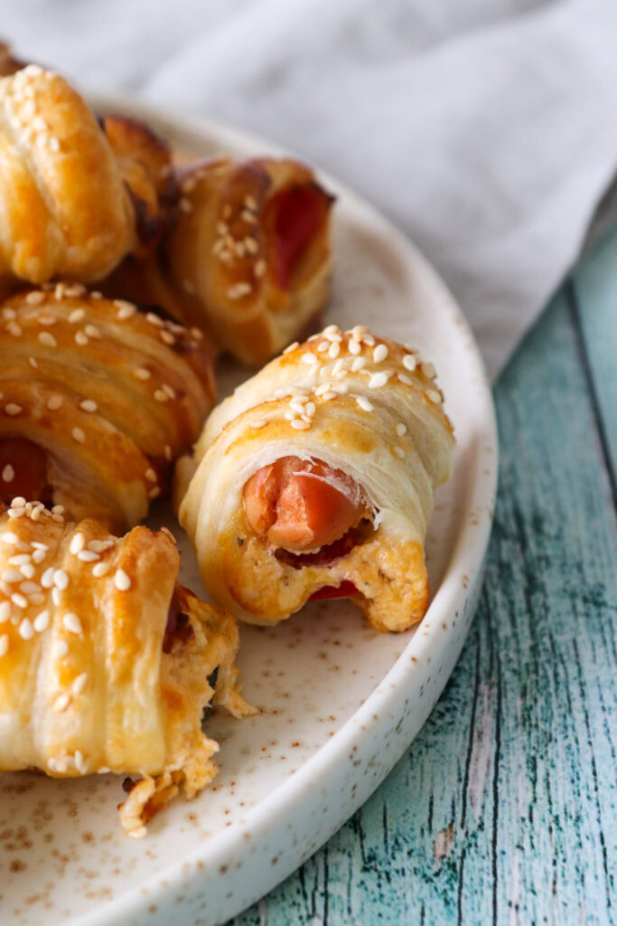 Jalapeño Poppers Mini Pølsehorn Med Butterdej - Sprøde Snacks