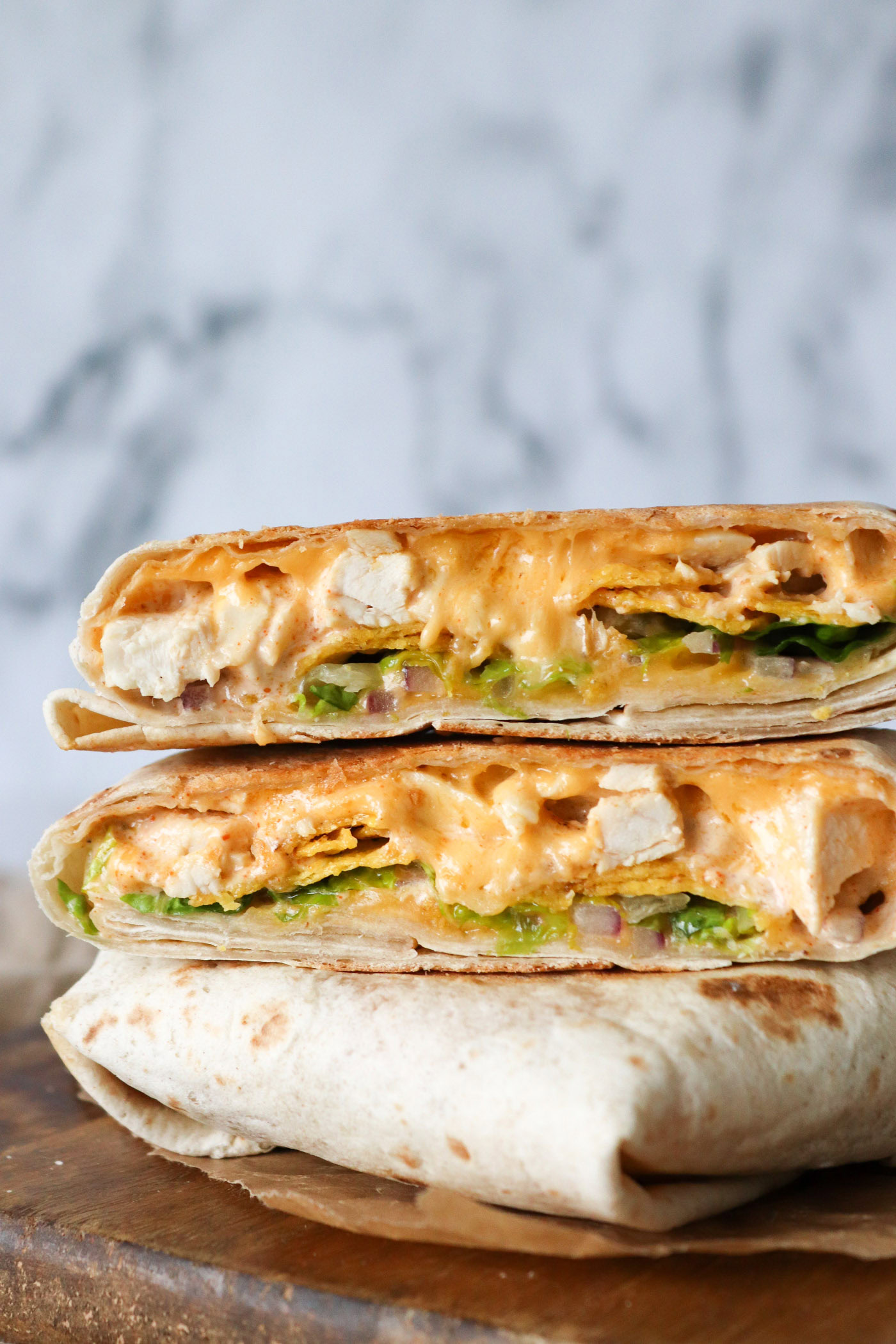 Kylling Crunch Wraps