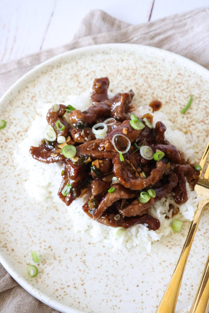 Mongolian Beef - Steak I En Lækker Sauce