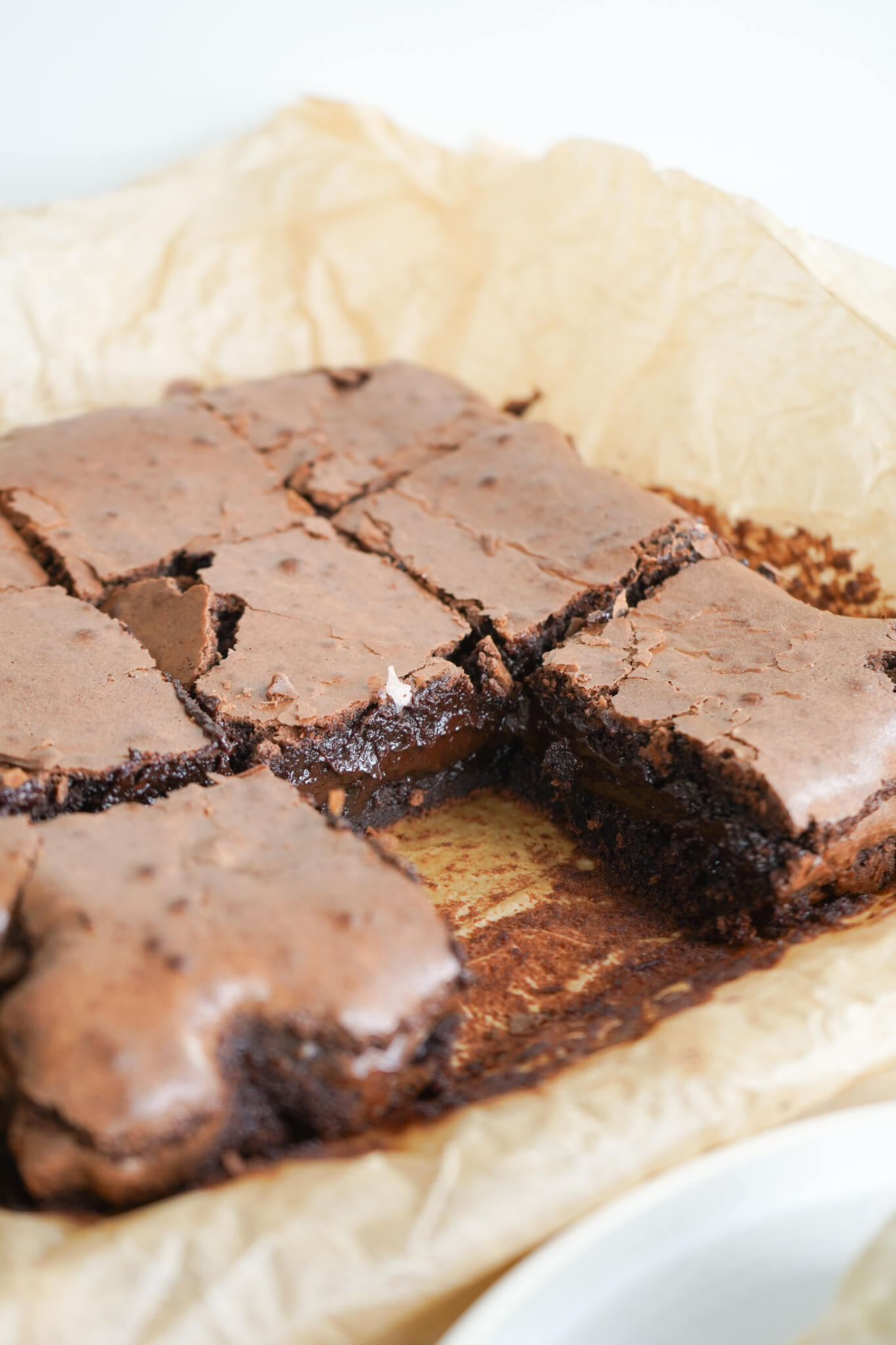 Lava brownie