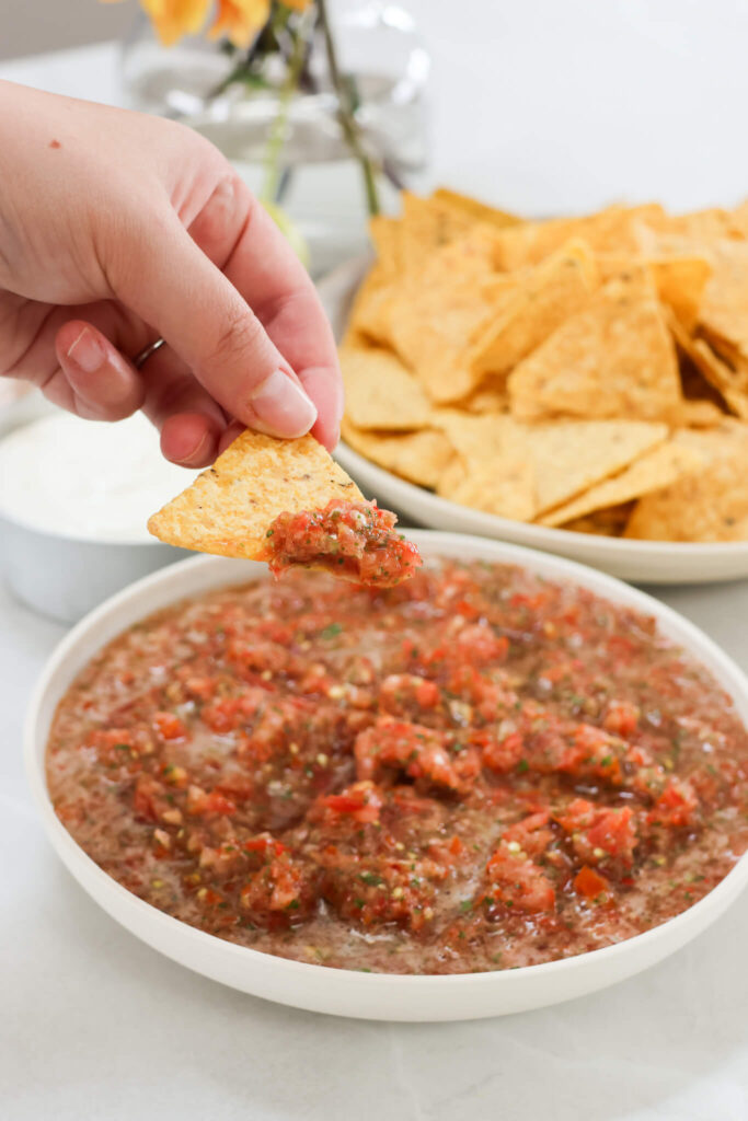 Frisk tomatsalsa
