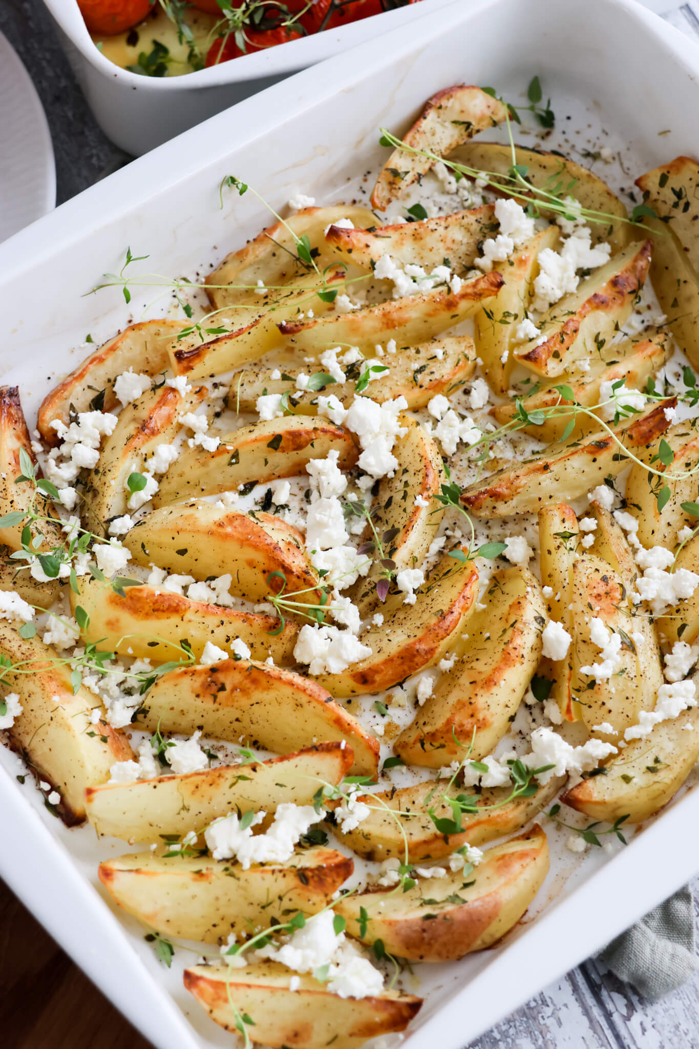 Græske kartofler med feta