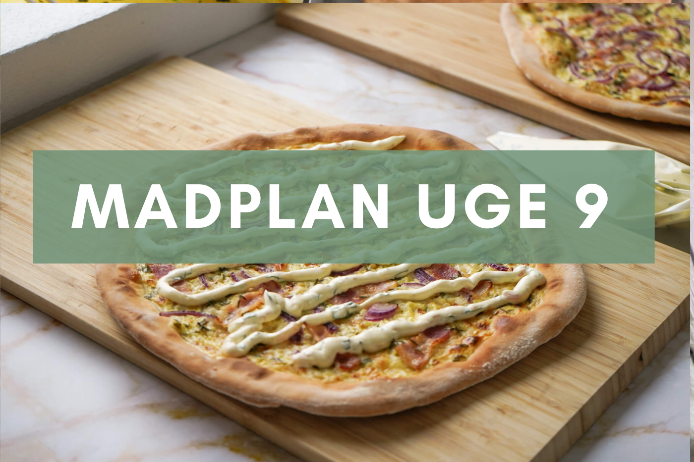 Madplan uge 9