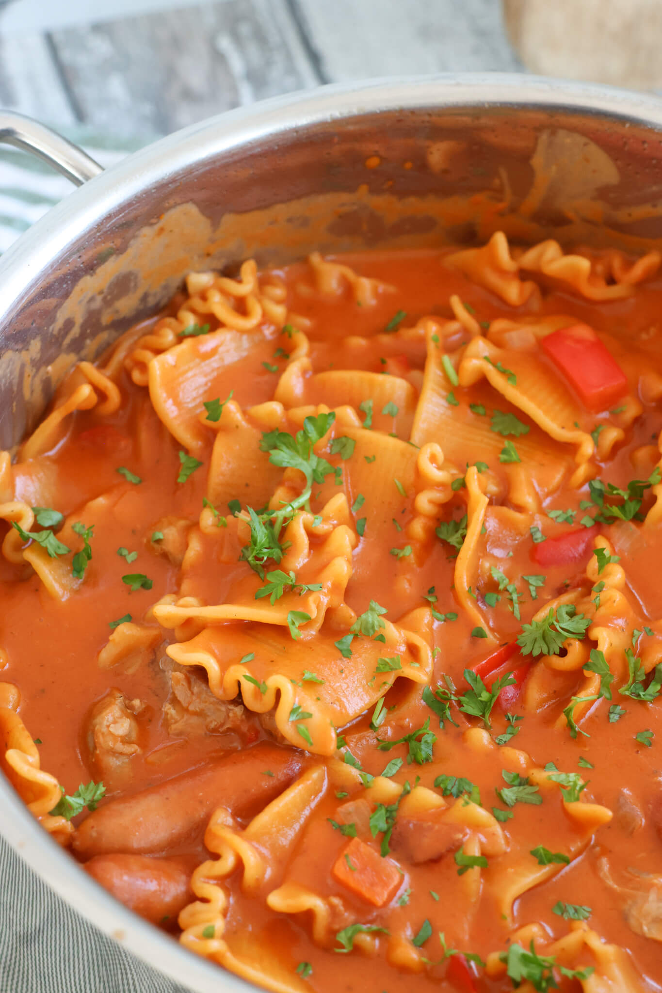 One pot pasta paprikagryde
