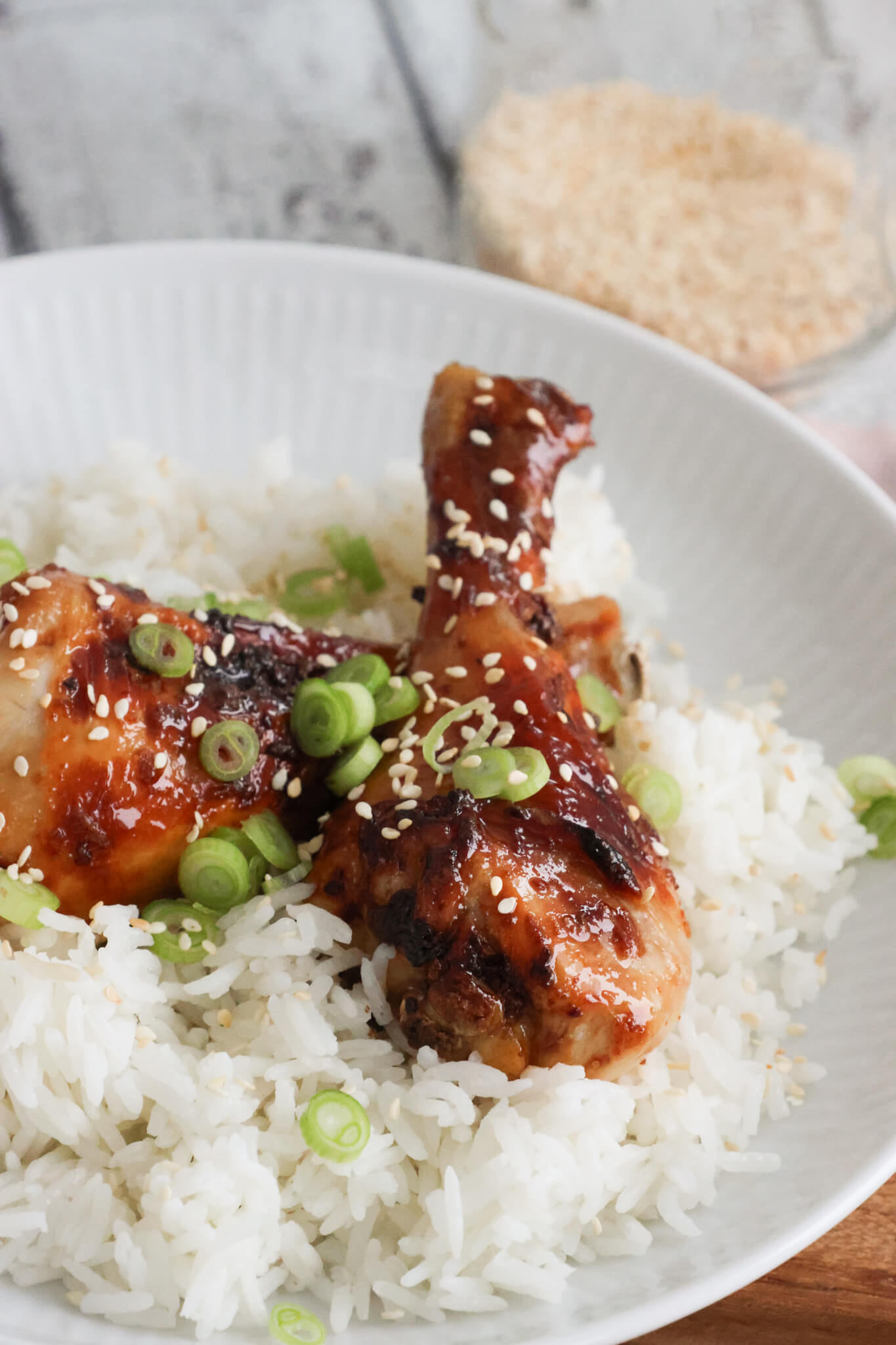 Teriyaki kyllingelår i airfryer