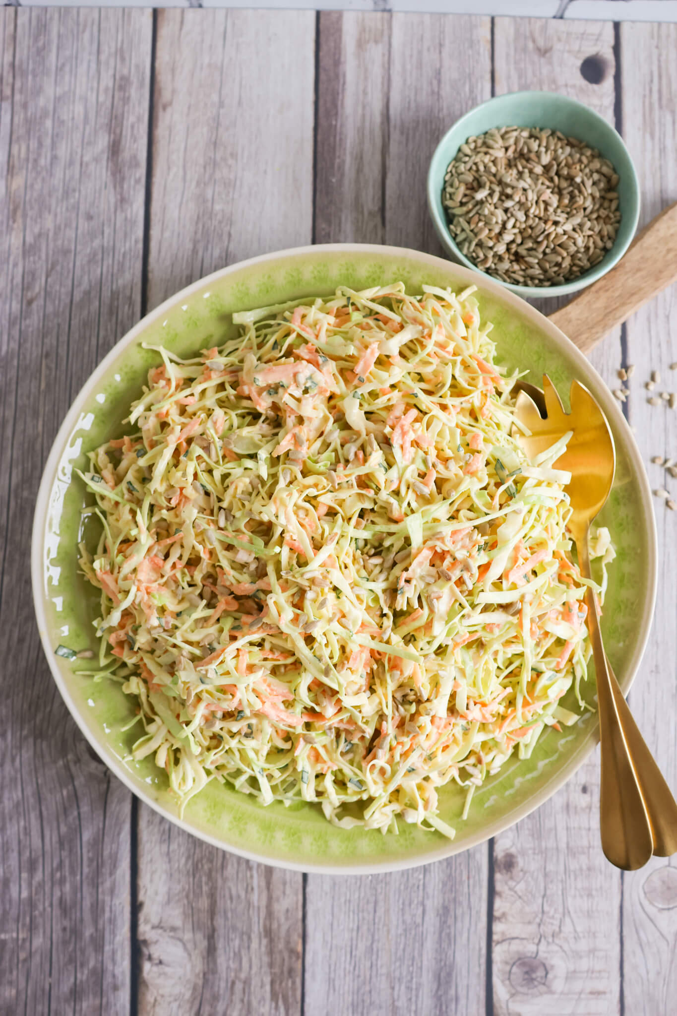 Coleslaw med bearnaisedressing
