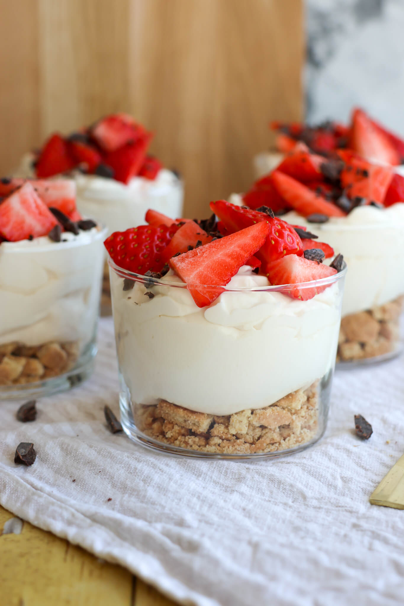 Baileys cheesecake i glas